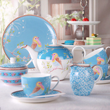 欧式茶具骨瓷咖啡具咖啡杯碟套装陶瓷壶英式茶具下午红茶结婚送礼