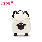 德国NICI小羊雪莉双肩背包儿童背包卖萌动漫卡通毛绒玩具羊双肩包