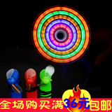 LED 电动七彩 发光迷你小风扇 闪光儿童玩具 批发 地摊 热卖 货源