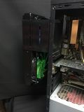 电脑水排冷支架 散热排挂架 外置 电脑水冷散热器 水箱支架