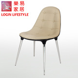 现代时尚不锈钢休闲餐椅电脑椅 厂家直销品质保证 可定制面料颜色
