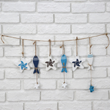 创意地中海小鱼星星挂件幼儿园吊饰走廊教室布置挂饰空中吊顶装饰