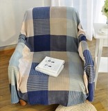 外贸原单雪尼尔客厅沙发巾 沙发毯沙发套 复古风卧室毯 盖毯