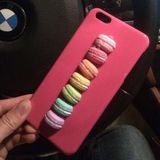 小清新立体仿真马卡龙iphone6s手机壳糖果色苹果6 plus硬壳可爱