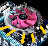 批发飞鹰 猎鹰 多平台CPU散热器AMD 1155风扇 静音CPU风扇