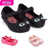现货巴西代购2015新款Mini Melissa梅丽莎果冻鞋猫咪童鞋小七同款