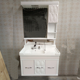 简约现代pvc浴室柜组合吊柜卫生间洗脸面盆洗手盆洗漱台盆柜整体