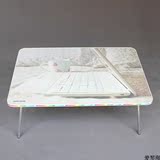 加厚款笔记本电脑桌床上用小桌子可折叠懒人桌学生宿舍书桌床头桌