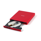 包邮 E磊 笔记本台式电脑 外置光驱DVD移动USB外接DVD刻录机 玫红