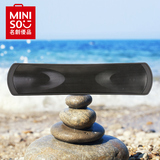 日本MINISO名创优品无线蓝牙音箱双喇叭低音炮迷你便携小音响插卡