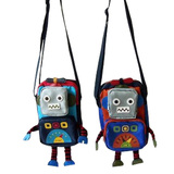 儿童包包 斜挎包 潮时尚 男童幼儿小挎包 韩国正品机器人 宝宝