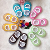 2015夏季新款宝宝防滑学步鞋袜 儿童 婴幼儿地板袜袜特价2双包邮