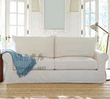 美式乡村全拆洗布艺沙发欧式法式地中海现代小户型客厅组合沙发床