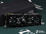 映众 Inno3D GTX760冰龙超级版 三风扇五热管豪华散热 有背板