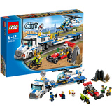 LEGO积木玩具男孩益智礼物 乐高CITY直升机运输队城市组 60049建