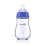 安心妈妈防胀气婴儿初生新生儿防摔储奶瓶宽口径小宝宝玻璃奶瓶