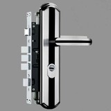 c促销欧式卧室分体锁 美式黑色室内锁简约分体门锁执手锁具三正品