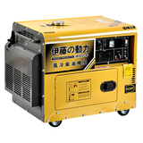 【伊藤】5KW静音柴油发电机组 家用 微型发电机 三相380V单相220V