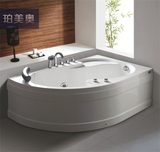 浴缸小户型 正品 整体 1.5 1.6冲浪 日式 按摩 实木泡澡浴缸浴盆
