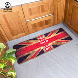 英伦风米字旗个性厨房长条床边床前地毯卧室防滑时尚地垫创意脚垫