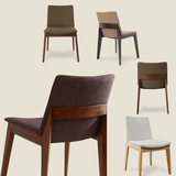 北欧实木餐椅 现代简约宜家样板房设计师椅子 咖啡厅设计师家具
