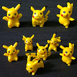 宠物小精灵 神奇宝贝 Pikachu 皮卡丘迷你摆件 6款手办玩具