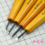 日本Esion 高级橡皮章雕刻 木刻刀 版画刻刀 可择型号 单只价