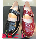 专柜正品代购Kiss Kitty2016年秋漆皮时尚舒适女鞋SA76504-50
