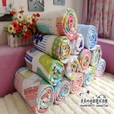卡通韩国多功能双面斜纹全棉绗缝被空调被床盖床单夏凉被儿童包邮