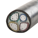 电线电缆YJLV/VLV铝芯国标3*150+1*70平方阻燃3芯150平方加70平方