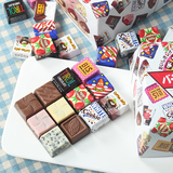 日本喜糖/进口食品 松尾多彩 巧克力160g 27枚入 礼盒巧克力