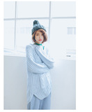 2015韩版秋季新款毛衣开衫女 宽松粗针麻花针织开衫毛衣外套女