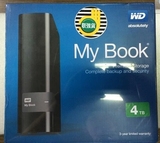 正品联强行货WD/西部数据 My book 4tb 移动硬盘 3.5寸 4t USB3.0