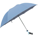 【天猫超市】天堂伞33323E银胶纯色晴雨伞三折叠防紫外线太阳伞