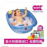 OKBABY婴儿浴盆宝宝洗澡盆超大号加厚 新生儿婴儿洗澡盆 正品包邮