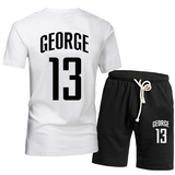 男士大码宽松乔治库里NBA詹姆斯篮球衣服短袖t恤学生短裤运动套装