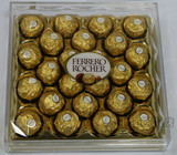 香港包装礼盒装专柜意大利FERRERO ROCHER费列罗巧克力金莎T24