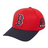 MLB韩国代购正品包邮红袜队红色男女帽子棒球帽鸭舌帽子秋冬