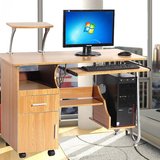 台式桌家用电脑桌简约书桌0565# 桌子密度板办公桌材华可 整装欧