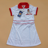 热卖网球王子女童夏季新款中童学生网球服运动套装羽毛球包邮
