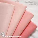 ┖Popo House┑斜纹纯棉布料 手工DIY背景皮肤布 纯色红粉色 4色