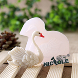 妮可翻糖蛋糕装饰模具 天鹅DIY巧克力模具 硅胶模具 9.9包邮F0830