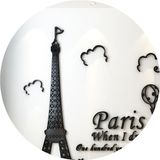 特价办公室巴黎埃菲尔铁塔3D墙贴客厅沙发床头背景墙壁装饰墙贴画