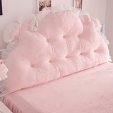 韩式床头靠背 双人床上靠垫公主软包大靠枕含芯可拆洗1.5 1.8米床