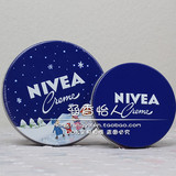 圣诞版~日本NIVEA妮维雅大蓝罐铁盒滋润面霜/润肤护手霜169g、56g