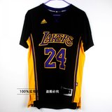 新版NBA湖人队24号科比短袖球衣33号8号复古好莱坞之夜背心篮球服