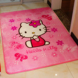 卡通凯蒂猫 hello kitty可爱地毯 地垫门垫 玄关地毯 儿童爬行毯