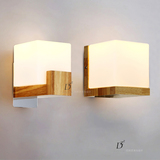 【灯的艺术与设计】 现代简约实木中式客厅阳台卧室床头灯壁灯