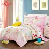 ASUKA/阿思家舒适四件套天丝面料套件1.8m床上被套床单1.5圣之花