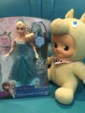 六一特价日本代购Disney迪士尼冰雪奇缘爱莎公主唱歌发光音乐娃娃